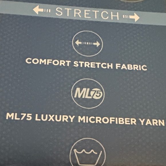 Greg Norman Collection Flex Waistband Chinos - Light Blue - Picture 3 of 4